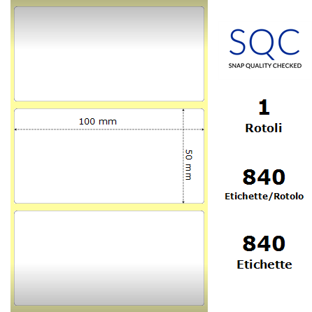 DT100050-CWPC-40/102 - Etichette SQC  S-FROZEN Carta