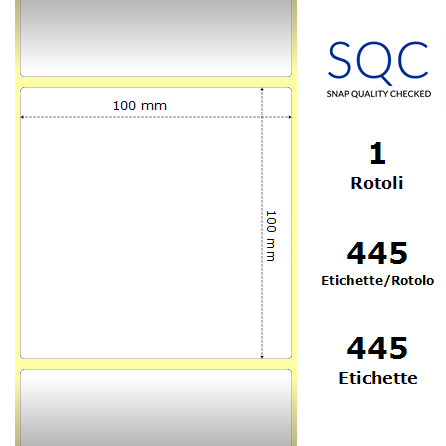 TT100100-SWTU-40/108 - Etichette SQC  S-TYRE Carta
