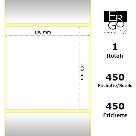 ERGO-K10011-D-4 - Etichette Ergo  Carta