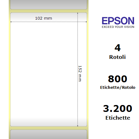 C33S045719 - Etichette Epson  Carta