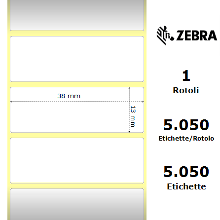 3007189-T*/S - Etichette Zebra  Z-Perform 1000D Carta