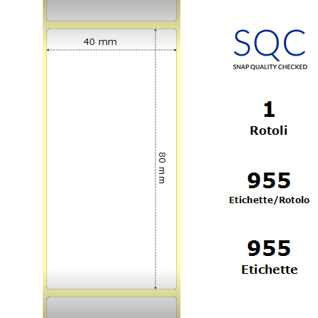 DT040080-CWPC-25/127 - Etichette SQC  Carta