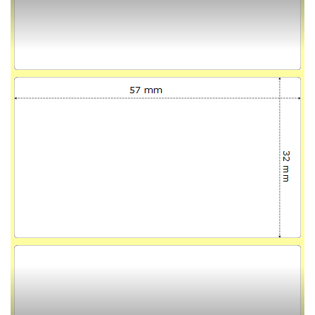 800262-127*/S - Etichette Zebra  Z-Select 2000D Removable Carta