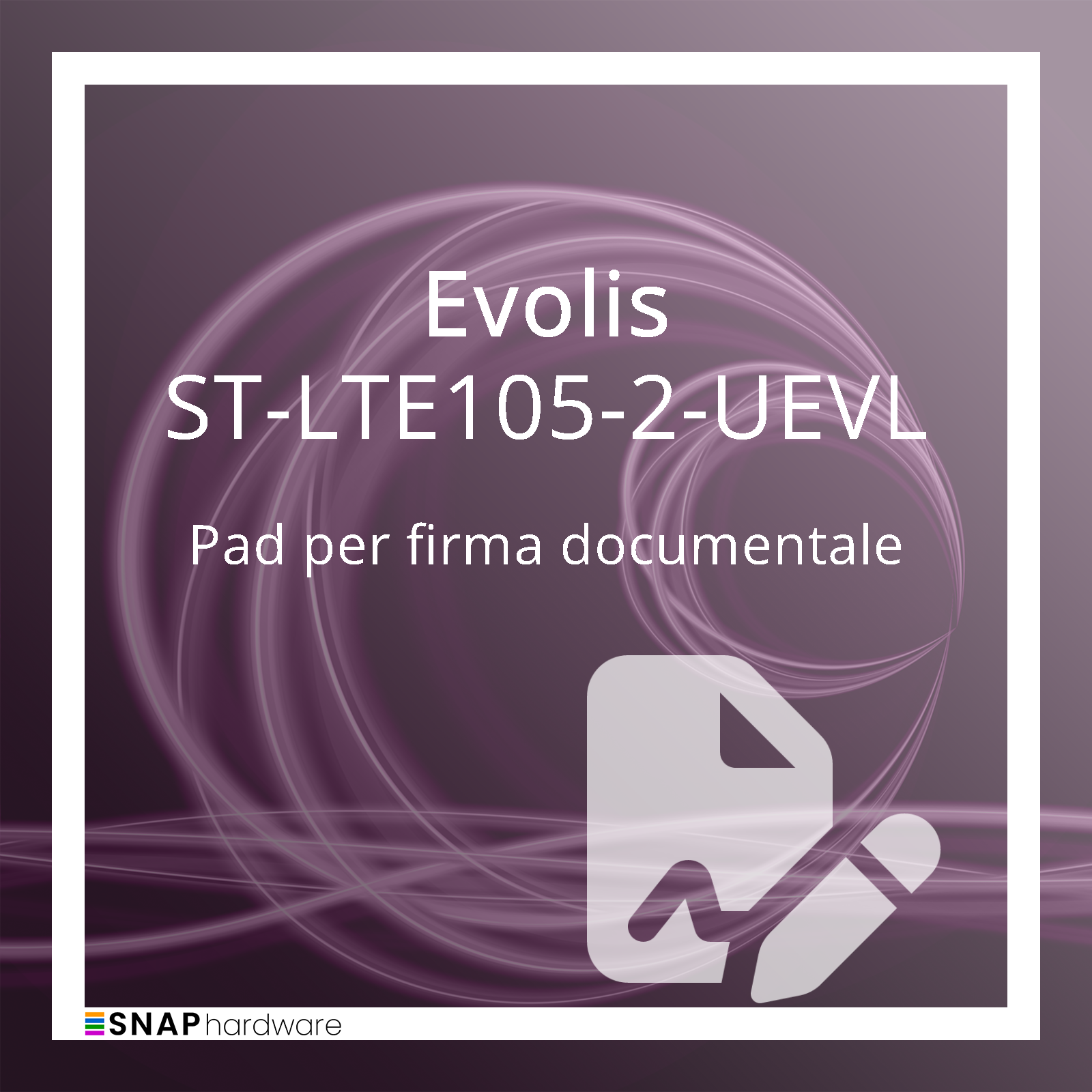 ST-LTE105-2-UEVL - Pad per firma documentale Evolis 