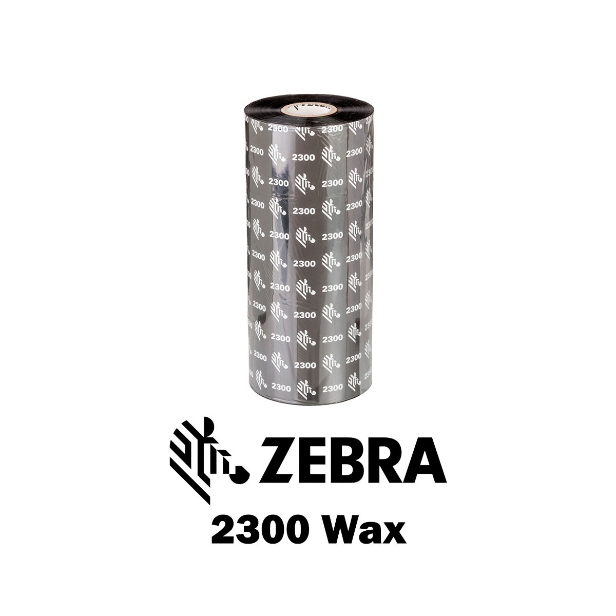02300BK08330/S - Ribbon - Inchiostro a nastro Zebra  2300 Wax Cera