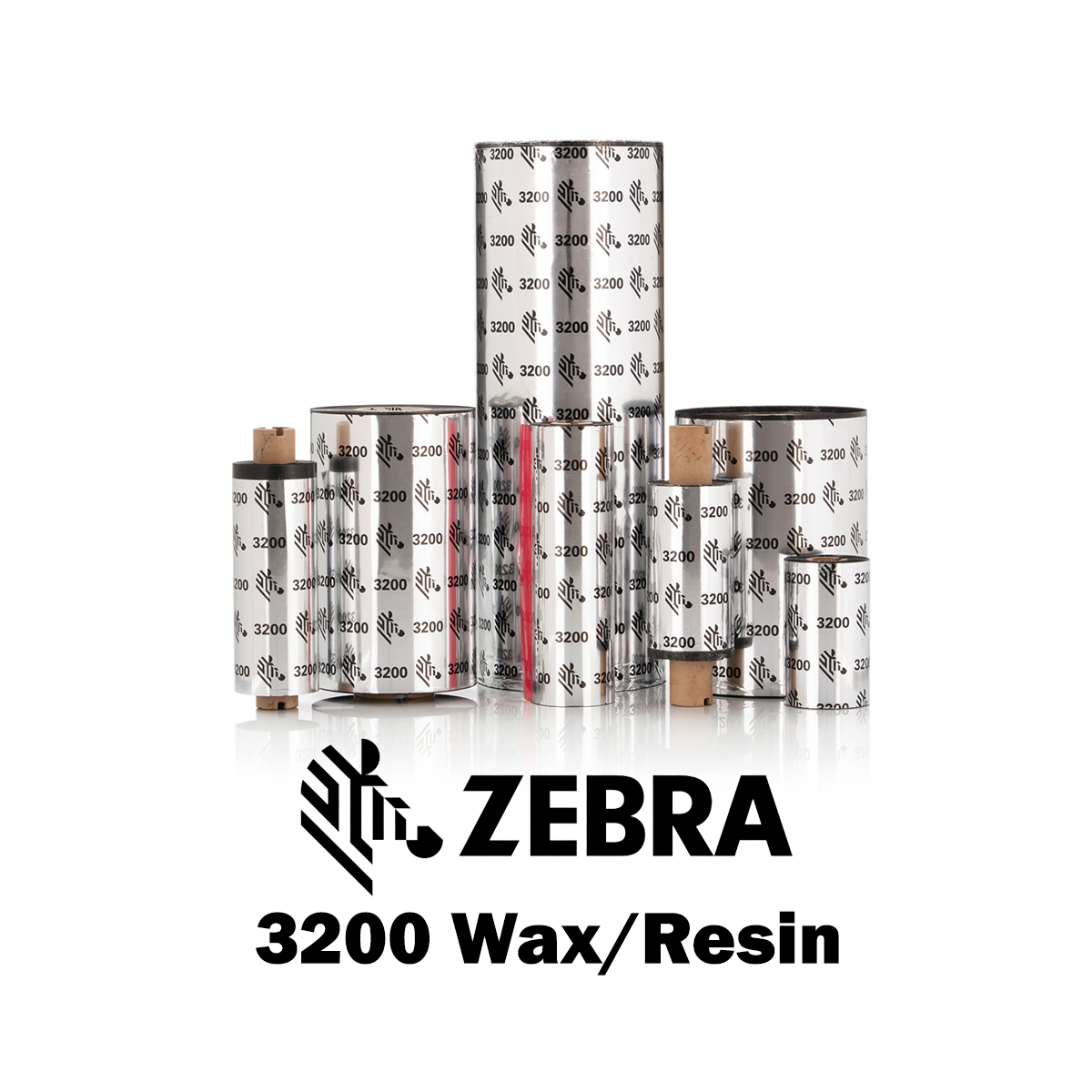 800132-102/S - Ribbon - Inchiostro a nastro Zebra  3200 Wax/Resin