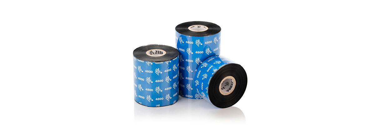 04800BK04045 - Ribbon - Inchiostro a nastro Zebra  4800 Resin