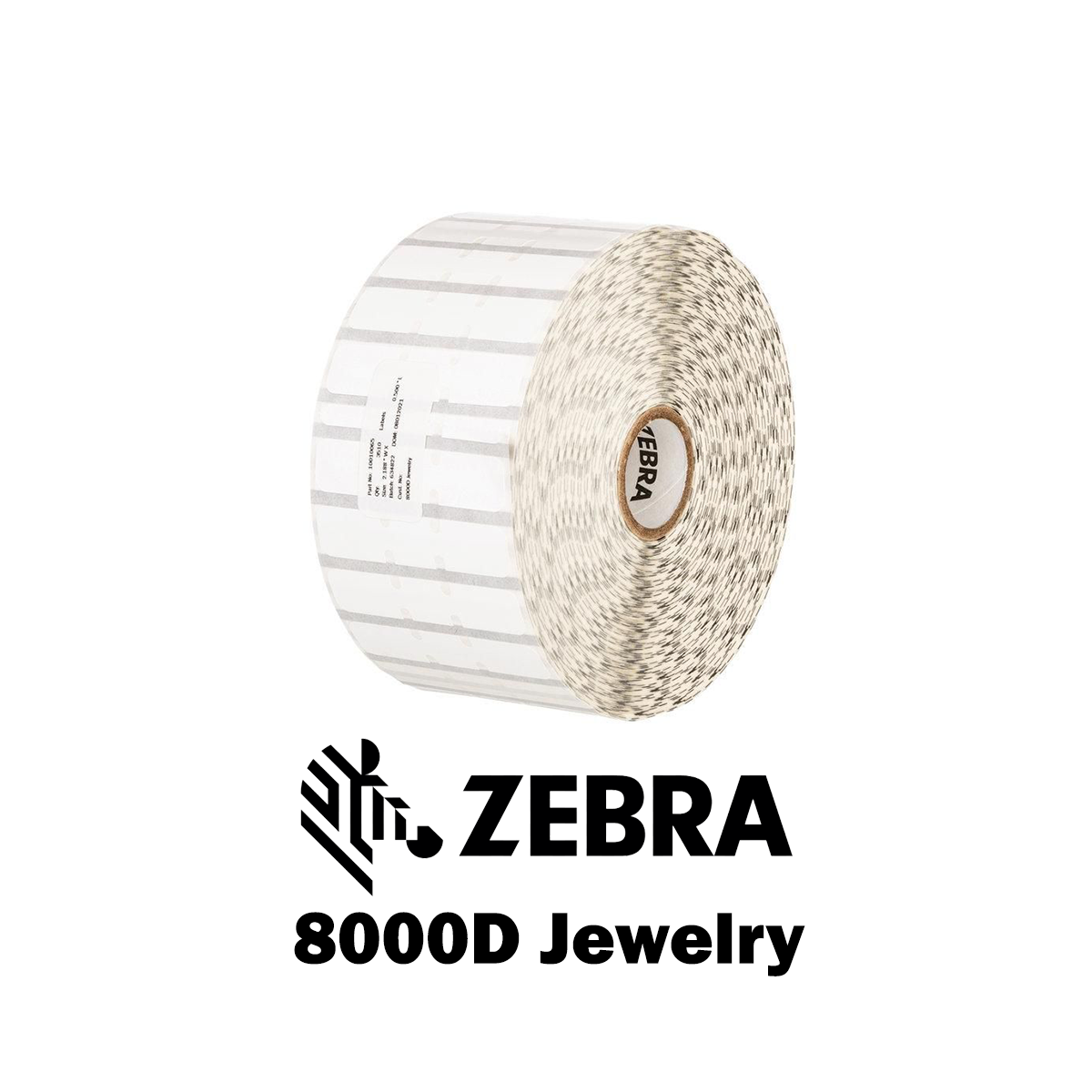10010064 - Etichette Zebra  8000D Jewelry Polipropilene