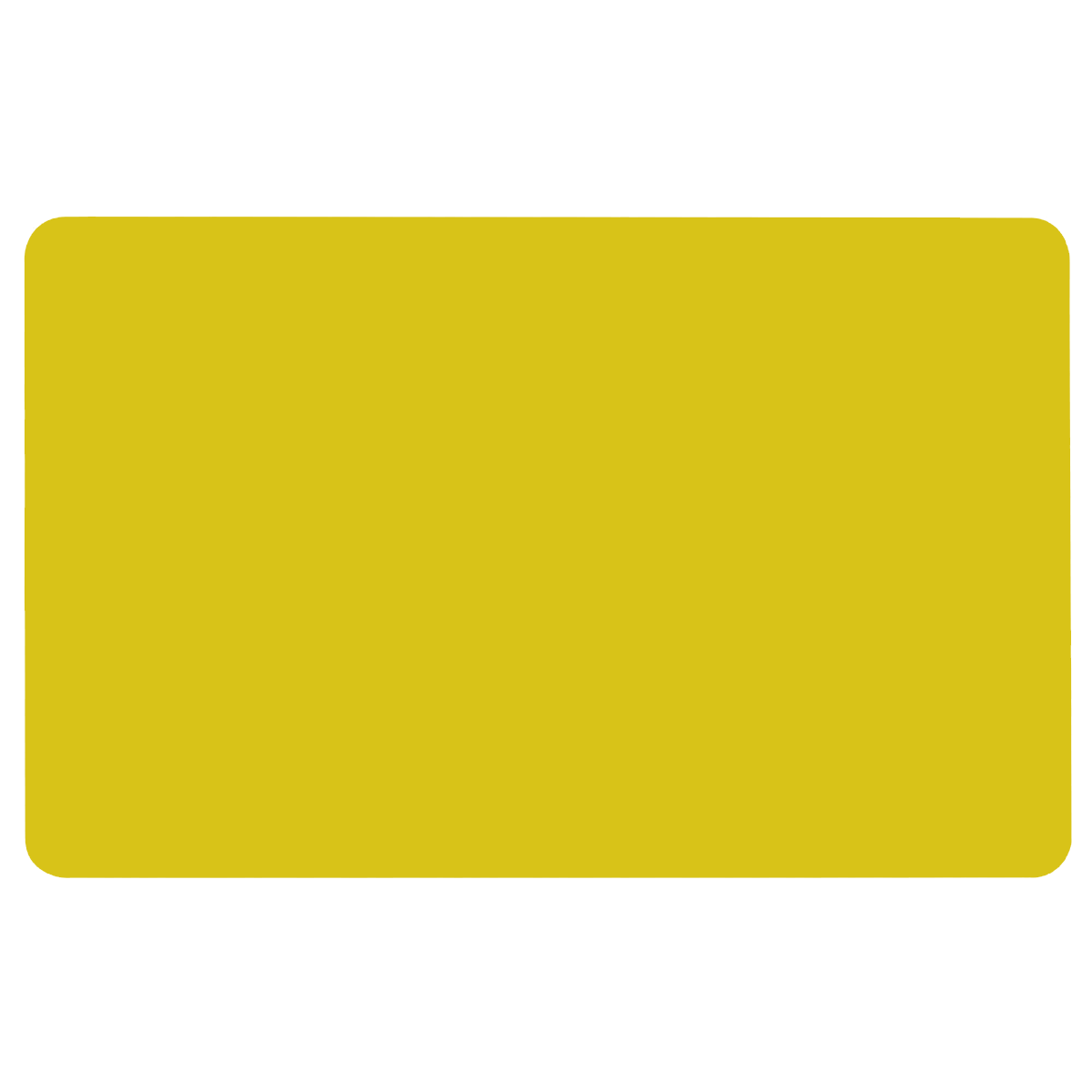 104523-131 - Carte plastiche Zebra Giallo CR80 Cards PVC