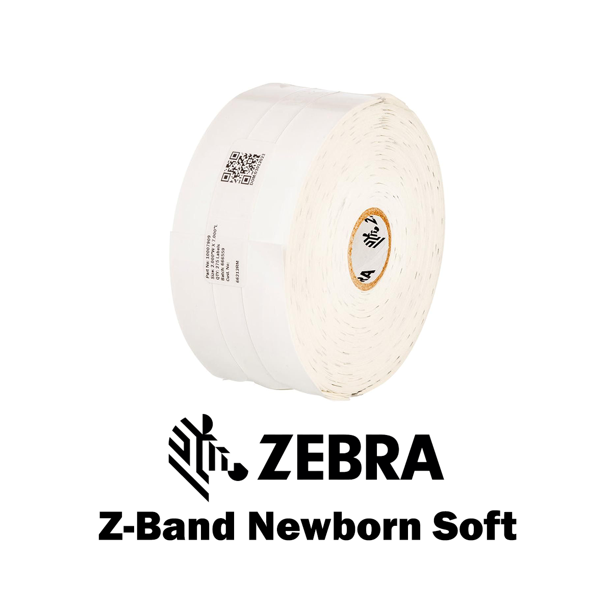 10031289K - Braccialetti Zebra  Z-Band Newborn Soft Polipropilene 