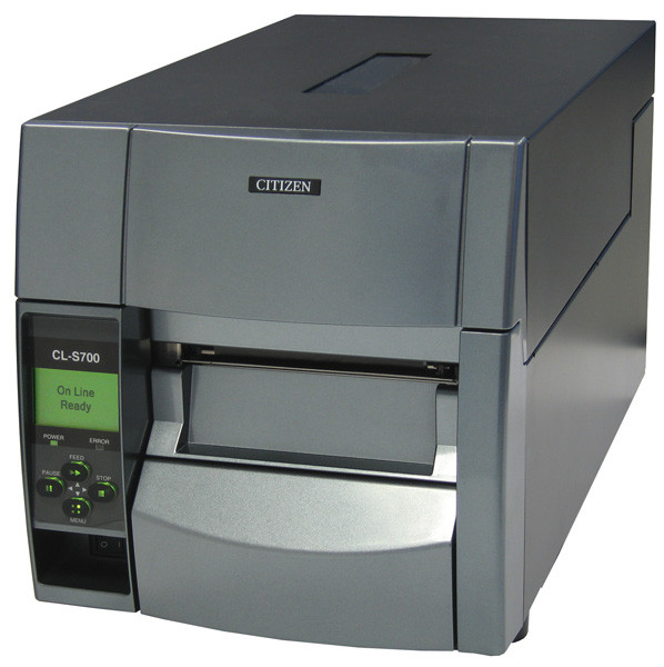 Stampante Citizen CL-S700DT; termica diretta; internal 10/100 print  server/seriale rs-232 (db-9)/usb; nessuna opzione. cod.CLS700IIDTCEXXX