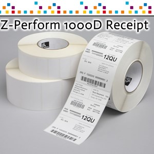 Z-Perform 1000D Receipt